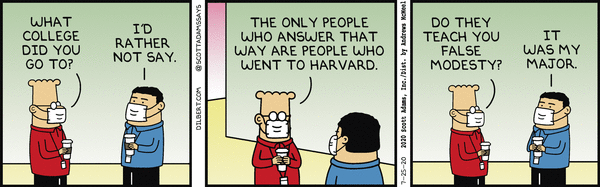 Dilbert and College