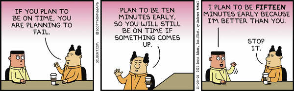 Dilbert and Time